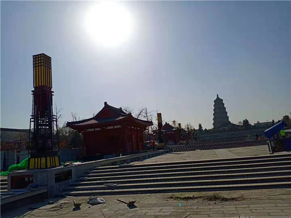 大雁塔北廣場景觀亮化工程